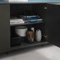 Studio Copenhagen Sideboard Harma I - Dunkelgrau -Büromöbel Verkaufsgeschäft 1000007080 191127 10453900003 DETAILS P000000001000007080