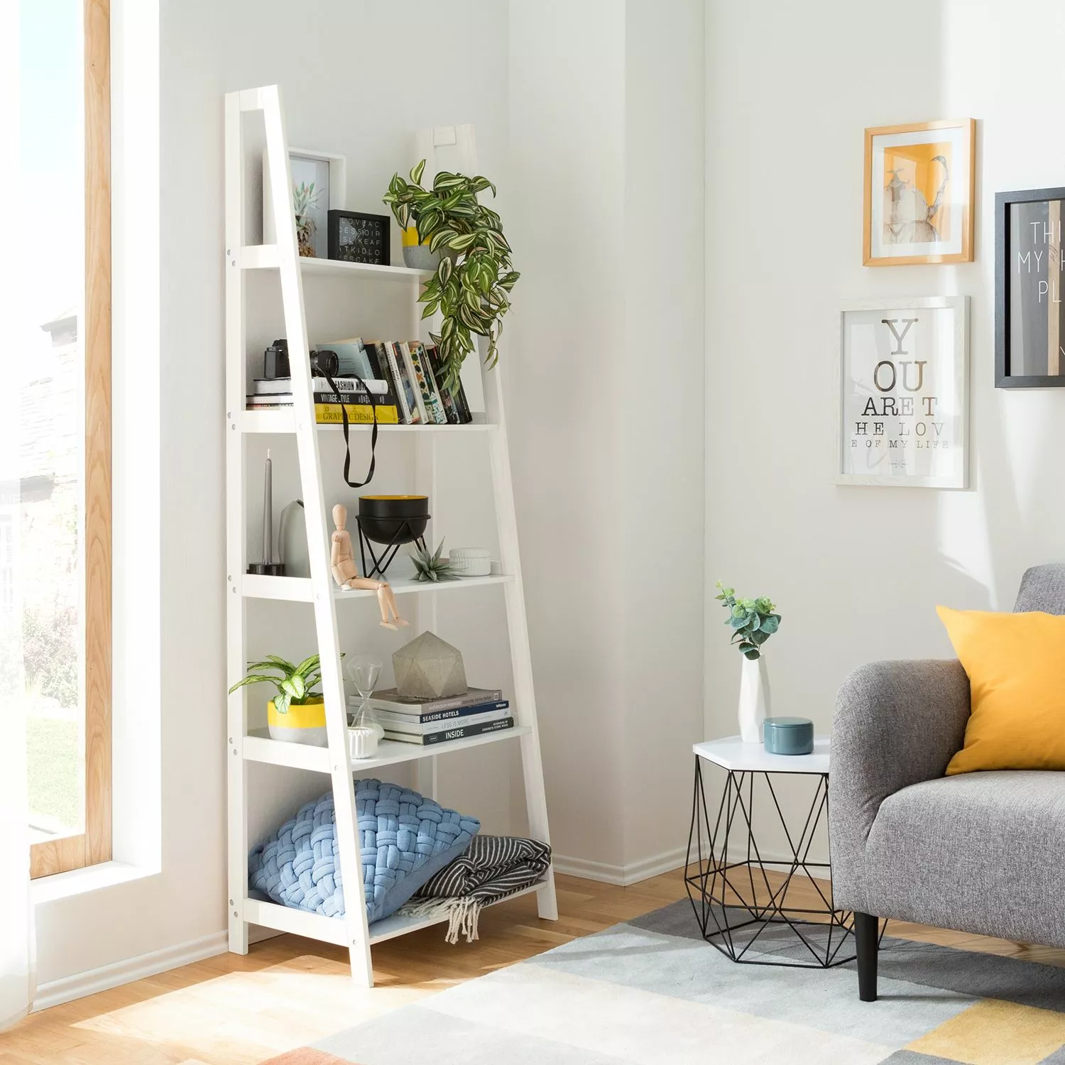 Mørteens Regal Dilbert I - Weiß 4 Mørteens Regal Dilbert I - Weiß – Bild 2