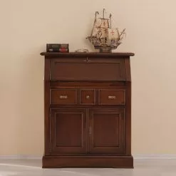 Montreux Sekretär Dan - Ayous teilmassiv - Antikbraun -Büromöbel Verkaufsgeschäft 1000017472 021 MOOD GALLERYIMAGES P000000001000017472 mood