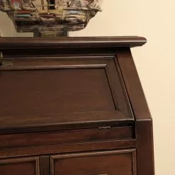 Montreux Sekretär Dan - Ayous teilmassiv - Antikbraun -Büromöbel Verkaufsgeschäft 1000017472 080 GALLERYIMAGES P000000001000017472