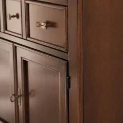 Montreux Sekretär Dan - Ayous teilmassiv - Antikbraun -Büromöbel Verkaufsgeschäft 1000017472 090 GALLERYIMAGES P000000001000017472