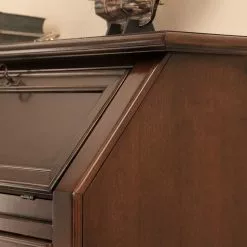 Montreux Sekretär Dan - Ayous teilmassiv - Antikbraun -Büromöbel Verkaufsgeschäft 1000017472 110 GALLERYIMAGES P000000001000017472