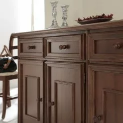 Montreux Sideboard Arabella I - Ayous teilmassiv - Antikbraun -Büromöbel Verkaufsgeschäft 1000017482 140 GALLERYIMAGES P000000001000017482