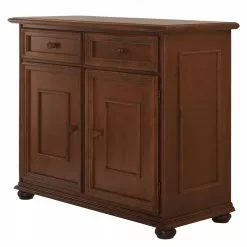 Montreux Kommode Arabella II - Ayous teilmassiv - Antikbraun