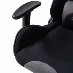 Home24office Gaming Chair mcRacing I - Schwarz / Grau -Büromöbel Verkaufsgeschäft 1000027353 201009 12341100008 DETAILS P000000001000027353