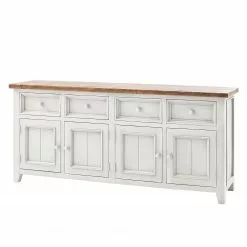 Maison Belfort Sideboard Balignton II - Weiß