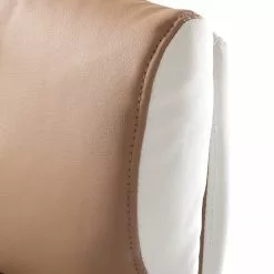 Home24office Chefsessel Loipo II - Kunstleder - Macchiato / Weiß -Büromöbel Verkaufsgeschäft 1000035445 200930 14011300008 DETAILS P000000001000035445