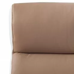 Home24office Chefsessel Loipo II - Kunstleder - Macchiato / Weiß -Büromöbel Verkaufsgeschäft 1000035445 200930 14011400009 DETAILS P000000001000035445