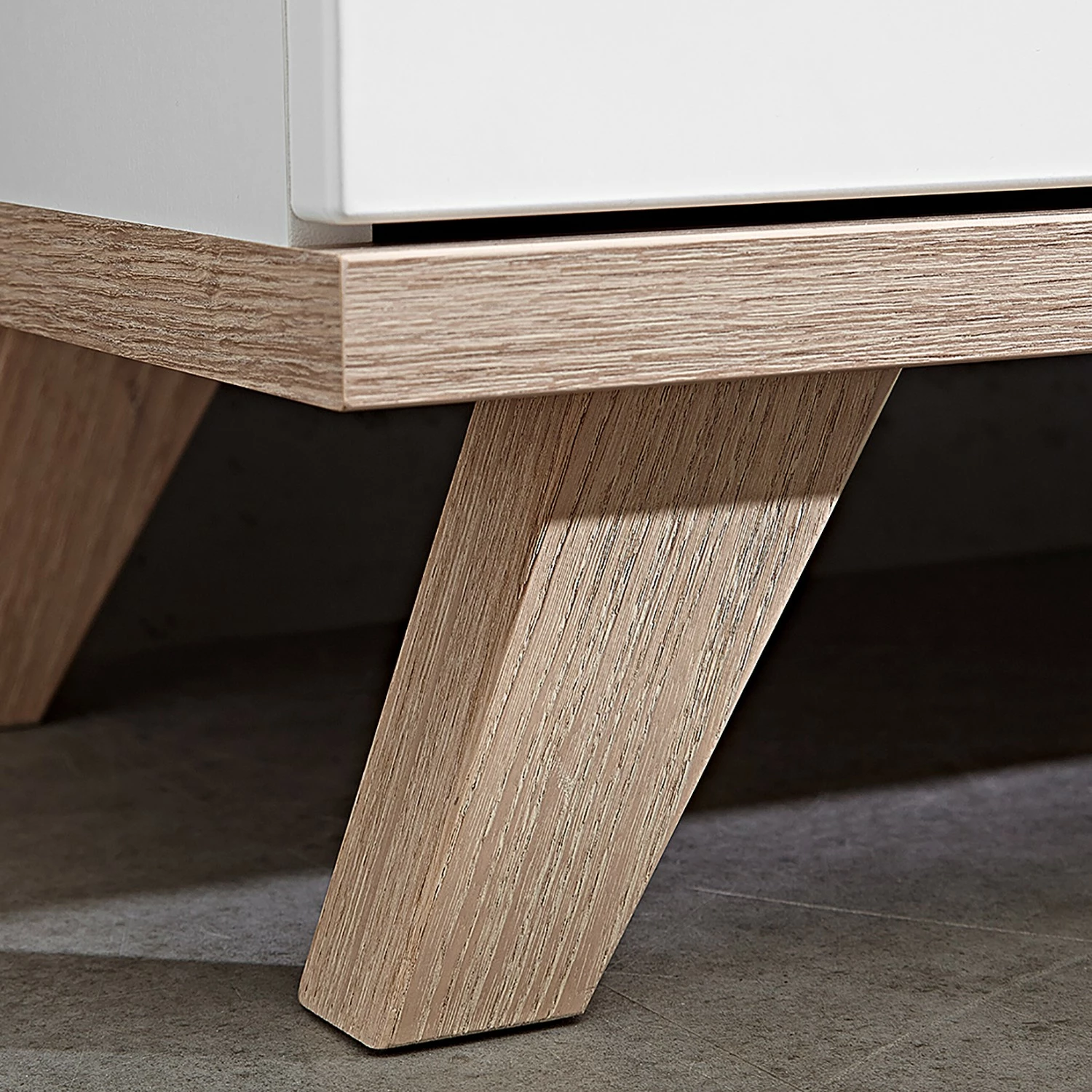 Germania Eckschreibtisch Neston - Matt Weiß / Eiche Sanremo Dekor 9 Germania Eckschreibtisch Neston - Matt Weiß / Eiche Sanremo Dekor – Bild 7