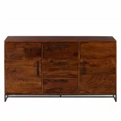 Ars manufacti Sideboard Woodson - Akazie Braun - Breite: 145 cm 11 Ars manufacti Sideboard Woodson - Akazie Braun - Breite: 145 cm -Büromöbel Verkaufsgeschäft 1000050886 191112 10045400032 DETAILS P000000001000050886