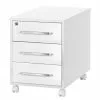 Rollcontainer Merit II - Alpinweiß / Hochglanz Weiß -Büromöbel Verkaufsgeschäft 1000057582 180810 13190860 IMAGE P000000001000057582