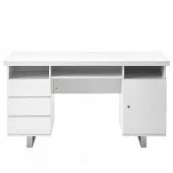 Fredriks Schreibtisch Paddington - Hochglanz Weiß -Büromöbel Verkaufsgeschäft 1000063605 200925 11075000002 DETAILS P000000001000063605