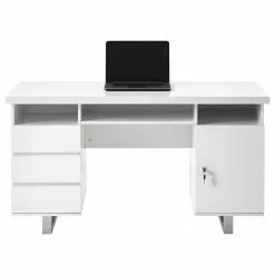 Fredriks Schreibtisch Paddington - Hochglanz Weiß -Büromöbel Verkaufsgeschäft 1000063605 200925 11075500006 DETAILS P000000001000063605