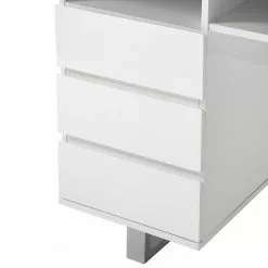 Fredriks Schreibtisch Paddington - Hochglanz Weiß -Büromöbel Verkaufsgeschäft 1000063605 200925 11075700009 DETAILS P000000001000063605