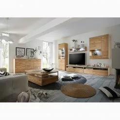 Ars Natura Sideboard Lopburi - Eiche Bianco teilmassiv - Eiche Bianco / Schiefer -Büromöbel Verkaufsgeschäft 1000064078 200811 13515500269 DETAILS P000000001000064078