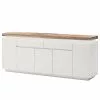 Fredriks Sideboard Roble III - Inkl. Beleuchtung - Eiche / Matt Weiß -Büromöbel Verkaufsgeschäft 1000064533 210723 15384800005 IMAGE P000000001000064533
