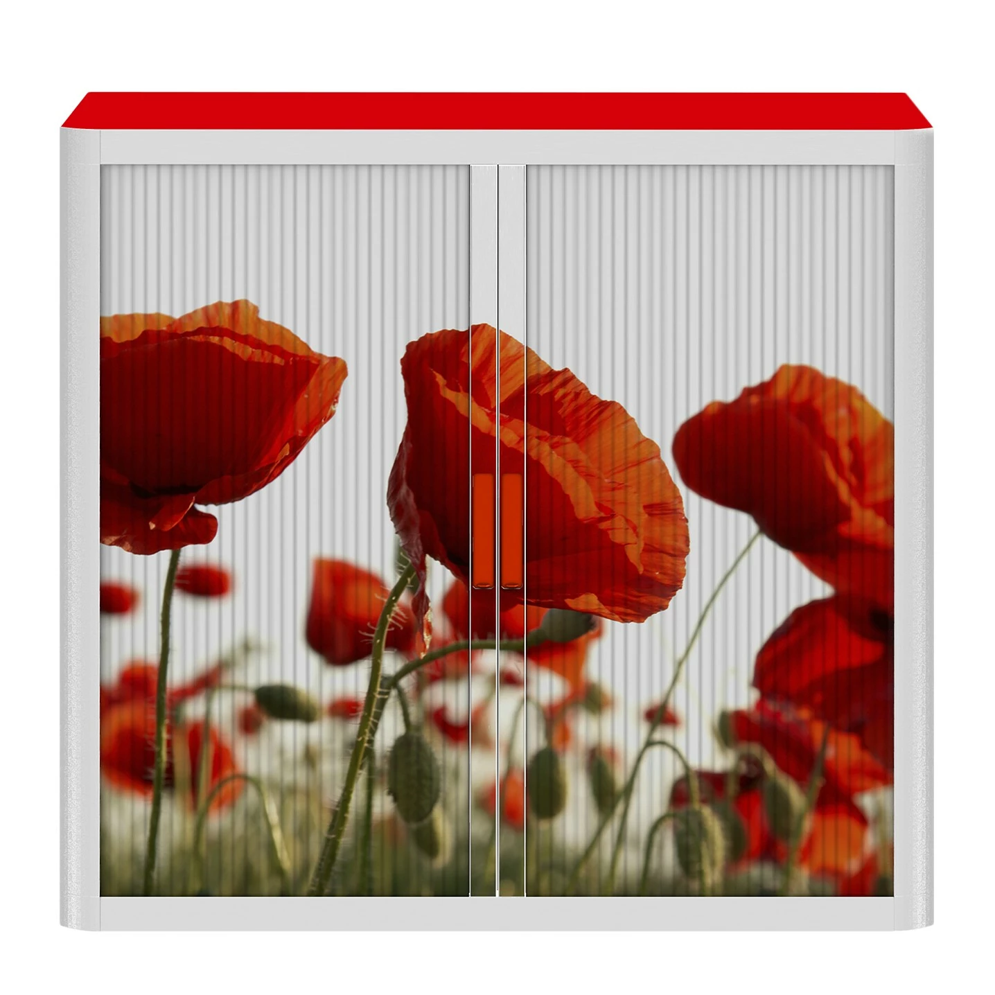 EasyOffice by Paperflow Rollladenschrank easyOffice Nature - Rot 5 EasyOffice by Paperflow Rollladenschrank easyOffice Nature - Rot – Bild 3