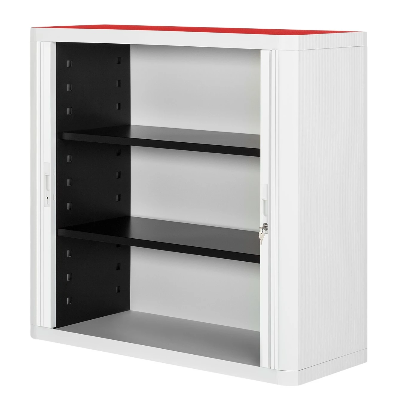 EasyOffice by Paperflow Rollladenschrank easyOffice Nature - Rot 7 EasyOffice by Paperflow Rollladenschrank easyOffice Nature - Rot – Bild 5