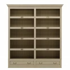 Maison Belfort Bücherregal Azjana I - Hellbeige -Büromöbel Verkaufsgeschäft 1000084334 201004 11400900396 DETAILS P000000001000084334