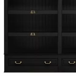 Maison Belfort Bücherregal Azjana I - Schwarz -Büromöbel Verkaufsgeschäft 1000084337 201004 11404800408 DETAILS P000000001000084337