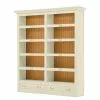 Maison Belfort Bücherregal Azjana I - Pinie Weiß / Pinie Honig
