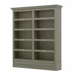 Maison Belfort Bücherregal Azjana I - Granit