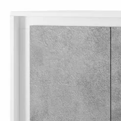 LC Spa Sideboard Forenza - Beton Dekor / Weiß -Büromöbel Verkaufsgeschäft 1000091559 201029 08234000098 DETAILS P000000001000091559