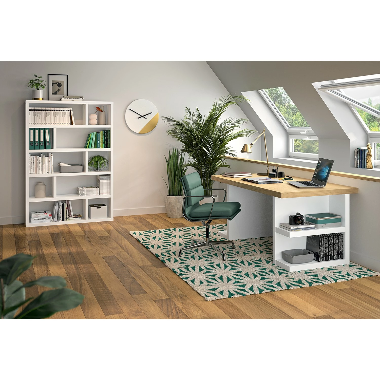 Temahome Regal Dublin - Weiß - Höhe: 173 cm 6 Temahome Regal Dublin - Weiß - Höhe: 173 cm – Bild 4