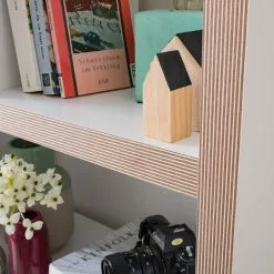 Temahome Regal Berlin - Weiß / Hellbraun - 150 x 198 cm -Büromöbel Verkaufsgeschäft 1000094984 190215 10314100003 GALLERYIMAGES P000000001000094984