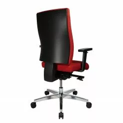 Topstar Bürodrehstuhl Profi Star 15 - Webstoff / Aluminium - Rot -Büromöbel Verkaufsgeschäft 1000096416 190208 08090500043 GALLERYIMAGES P000000001000096416