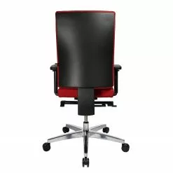 Topstar Bürodrehstuhl Profi Star 15 - Webstoff / Aluminium - Rot -Büromöbel Verkaufsgeschäft 1000096416 190208 08090500044 GALLERYIMAGES P000000001000096416