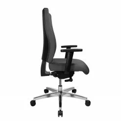 Topstar Bürodrehstuhl Profi Star 15 - Webstoff / Aluminium - Anthrazit -Büromöbel Verkaufsgeschäft 1000096417 190208 08090500048 GALLERYIMAGES P000000001000096417