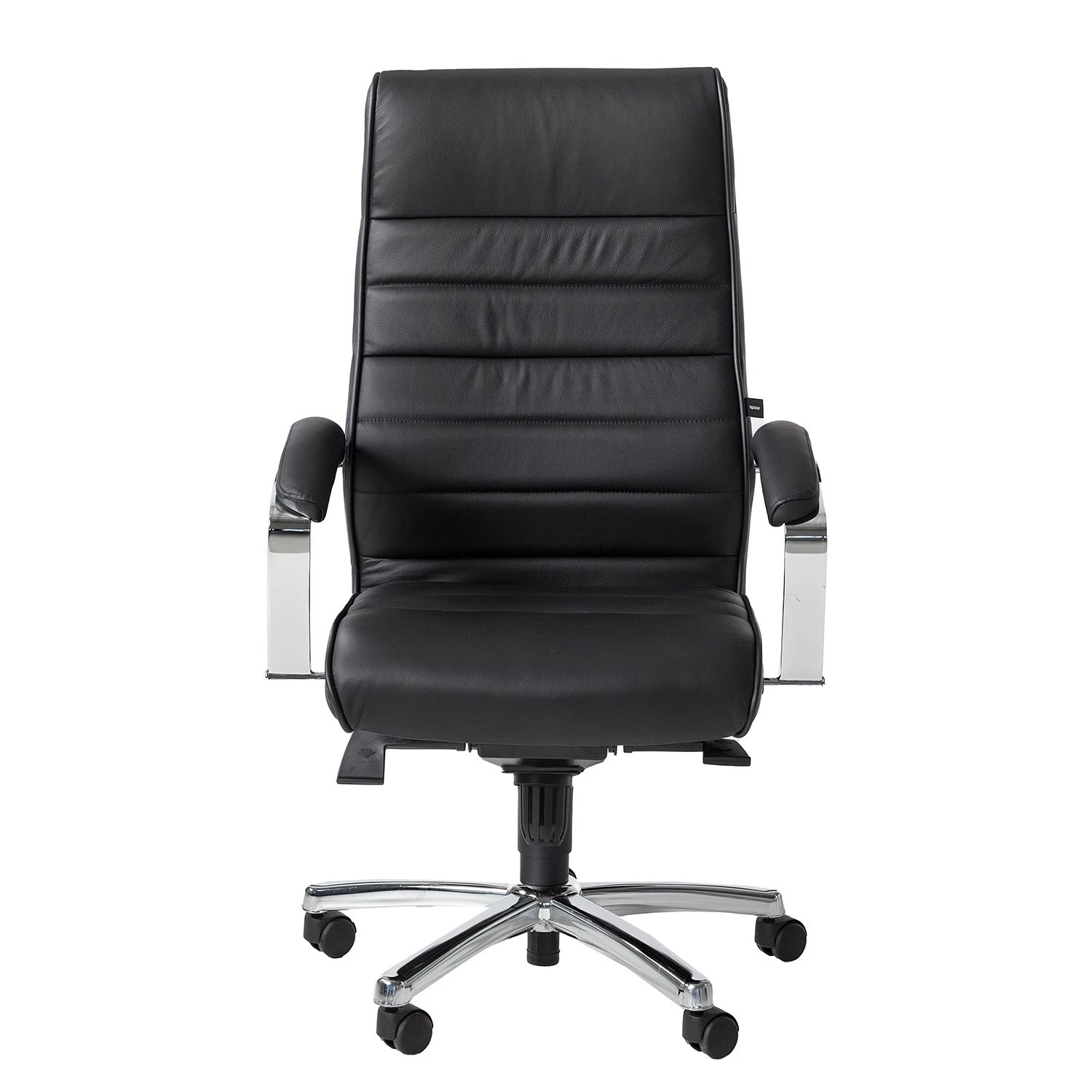 Topstar Chefsessel TD Luxe - Echtleder / Metall - Schwarz / Chrom 7 Topstar Chefsessel TD Luxe - Echtleder / Metall - Schwarz / Chrom – Bild 5