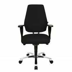 Topstar Bürodrehstuhl Sitness 30 - Kunstfaser / Aluminium - Schwarz / Silber -Büromöbel Verkaufsgeschäft 1000096519 190208 08091200298 GALLERYIMAGES P000000001000096519