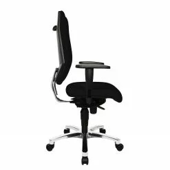 Topstar Bürodrehstuhl Sitness 30 - Kunstfaser / Aluminium - Schwarz / Silber -Büromöbel Verkaufsgeschäft 1000096519 190208 08091200299 GALLERYIMAGES P000000001000096519