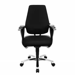 Topstar Bürodrehstuhl Sitness 30 - Kunstfaser / Aluminium - Schwarz / Silber -Büromöbel Verkaufsgeschäft 1000096519 190208 08091200302 GALLERYIMAGES P000000001000096519