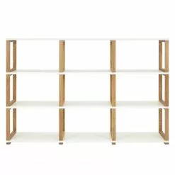 Tenzo Regal Art II - Eiche teilmassiv - Weiß - 9 -Büromöbel Verkaufsgeschäft 1000097679 200527 07384000228 DETAILS P000000001000097679