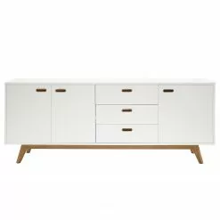 Sideboard Bess IV - Weiß -Büromöbel Verkaufsgeschäft 1000097765 210909 12371300020 DETAILS P000000001000097765