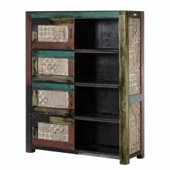 Wolf-Möbel Regal Goa I - Mango teilmassiv - Mango Dunkelbraun -Büromöbel Verkaufsgeschäft 1000104025 180606 14543681 GALLERYIMAGES P000000001000104025