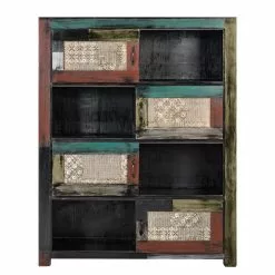 Wolf-Möbel Regal Goa I - Mango teilmassiv - Mango Dunkelbraun -Büromöbel Verkaufsgeschäft 1000104025 180606 14543786 GALLERYIMAGES P000000001000104025