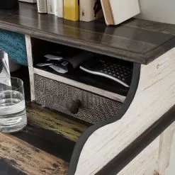 Wolf-Möbel Schreibtisch Goa White - Akazie / Mango teilmassiv - Weiß -Büromöbel Verkaufsgeschäft 1000104065 70 GALLERYIMAGES P000000001000104065