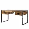 Wolf-Möbel Schreibtisch Iron - Mango massiv / Eisen - Mango / Schwarz -Büromöbel Verkaufsgeschäft 1000104116 190927 13342300048 IMAGE P000000001000104116