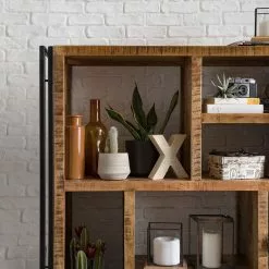 Wolf-Möbel Regal Iron II - Mango massiv / Eisen 18 Wolf-Möbel Regal Iron II - Mango massiv / Eisen -Büromöbel Verkaufsgeschäft 1000104117 191024 17544600028 MOOD DETAILS P000000001000104117 mood