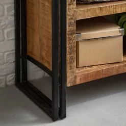 Wolf-Möbel Regal Iron II - Mango massiv / Eisen 21 Wolf-Möbel Regal Iron II - Mango massiv / Eisen -Büromöbel Verkaufsgeschäft 1000104117 191024 17544700031 MOOD DETAILS P000000001000104117 mood