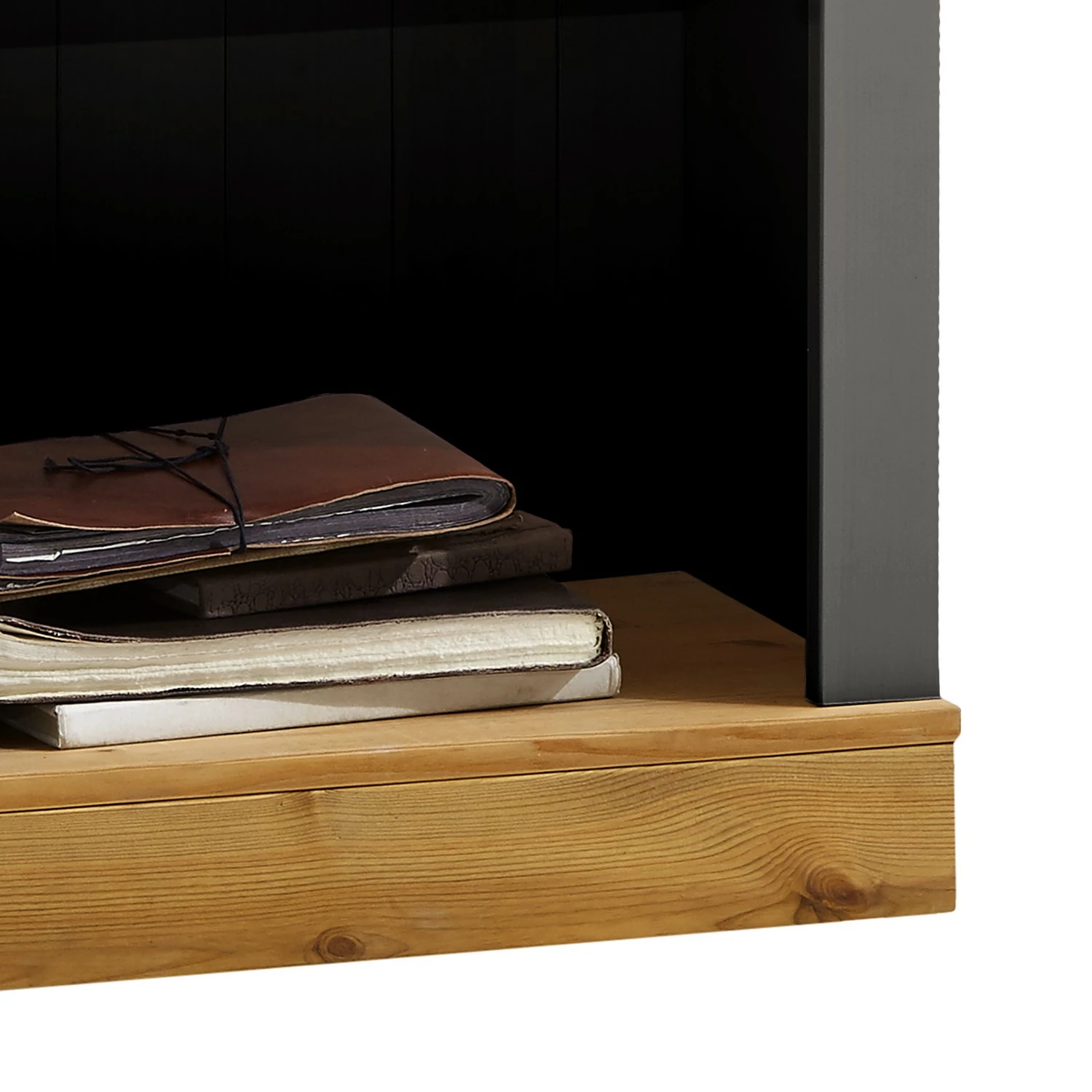 Maison Belfort Regal Bergen II - Kiefer Grau / Kiefer Laugenfarbig 7 Maison Belfort Regal Bergen II - Kiefer Grau / Kiefer Laugenfarbig – Bild 5