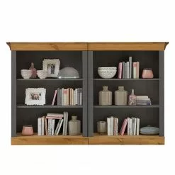 Maison Belfort Regal Bergen III - Kiefer Grau / Kiefer Laugenfarbig