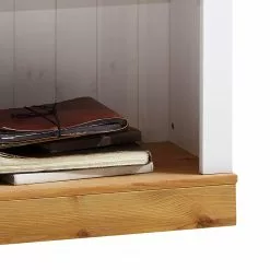 Maison Belfort Regal Bergen III - Kiefer Weiß / Kiefer Laugenfarbig -Büromöbel Verkaufsgeschäft 1000104441 211122 08321701101 DETAILS P000000001000104441