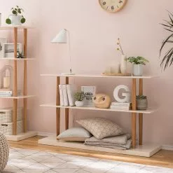 Mørteens Regal Lindholm IV - Weiß - 120 x 72 cm -Büromöbel Verkaufsgeschäft 1000110750 190924 12493900006 MOOD DETAILS P000000001000110750 mood