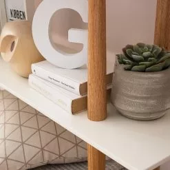 Mørteens Regal Lindholm IV - Weiß - 120 x 72 cm -Büromöbel Verkaufsgeschäft 1000110750 190924 12493900009 DETAILS P000000001000110750