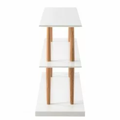 Mørteens Regal Lindholm IV - Weiß - 120 x 72 cm -Büromöbel Verkaufsgeschäft 1000110750 200507 14213900003 DETAILS P000000001000110750